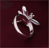 Crystal Zircon Dragonfly Jewelry Finger Rings