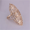 Exaggerated Rings For Women Cubic Zircons Retro