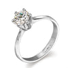 Diamond Wedding/Engagement rings Wholesale 18K Silver/Rose Gold Plated Cubic Zircon Jewelry For Women