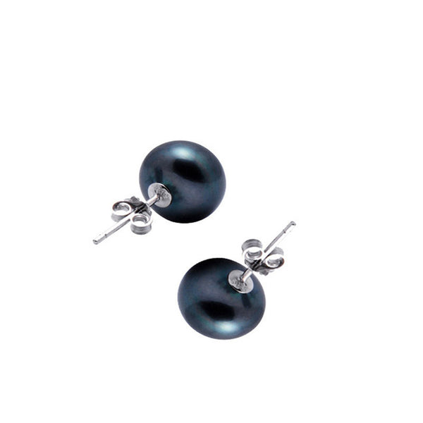 Sterling Silver Earring summer style women's pearl stud earrings jewelry